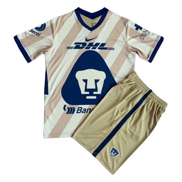 Trikot UNAM Pumas Ausweich Kinder 2020-21 Gelb Fussballtrikots Günstig